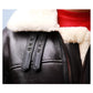 B3 Aviator Bomber Jacket – Real Shearling Leather Flight Coat for Winter Men’s The Jackeeta