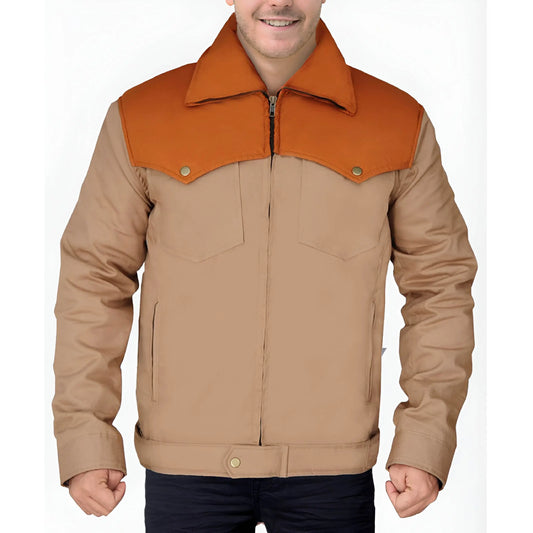 John Dutton Quilted Cotton Jacket – Kevin Costner Yellowstone Cowboy Coat The Jackeeta