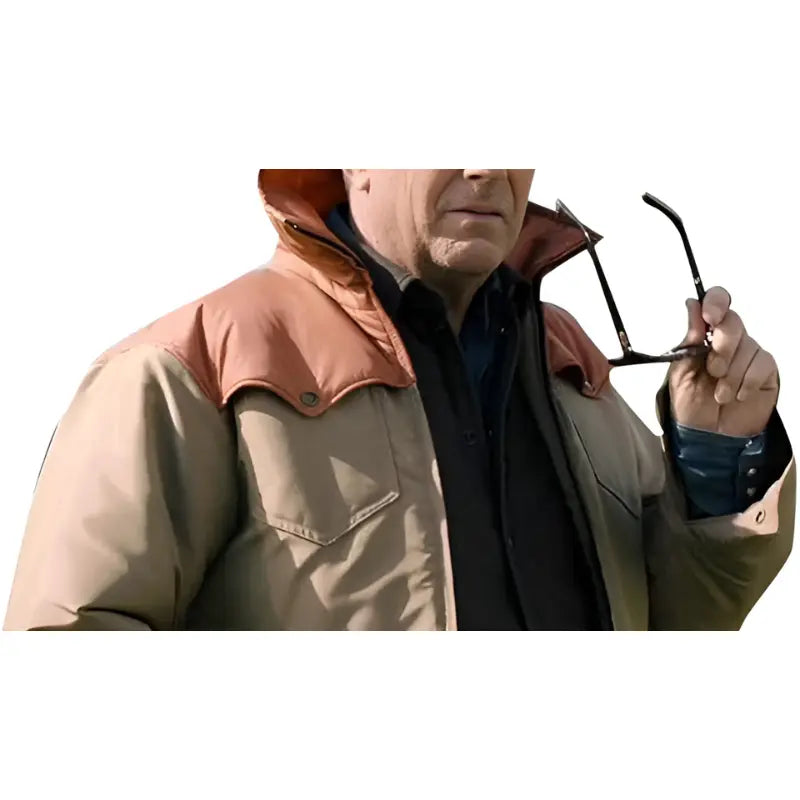 John Dutton Quilted Cotton Jacket – Kevin Costner Yellowstone Cowboy Coat The Jackeeta