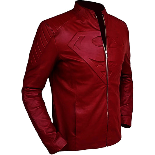 Clark Kent Smallville Leather Jacket – Tom Welling Superhero Style (Men’s) The Jackeeta