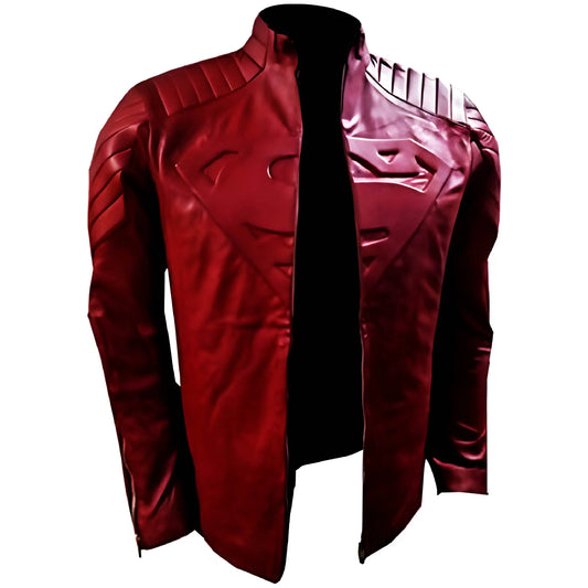 Clark Kent Smallville Leather Jacket – Tom Welling Superhero Style (Men’s) The Jackeeta