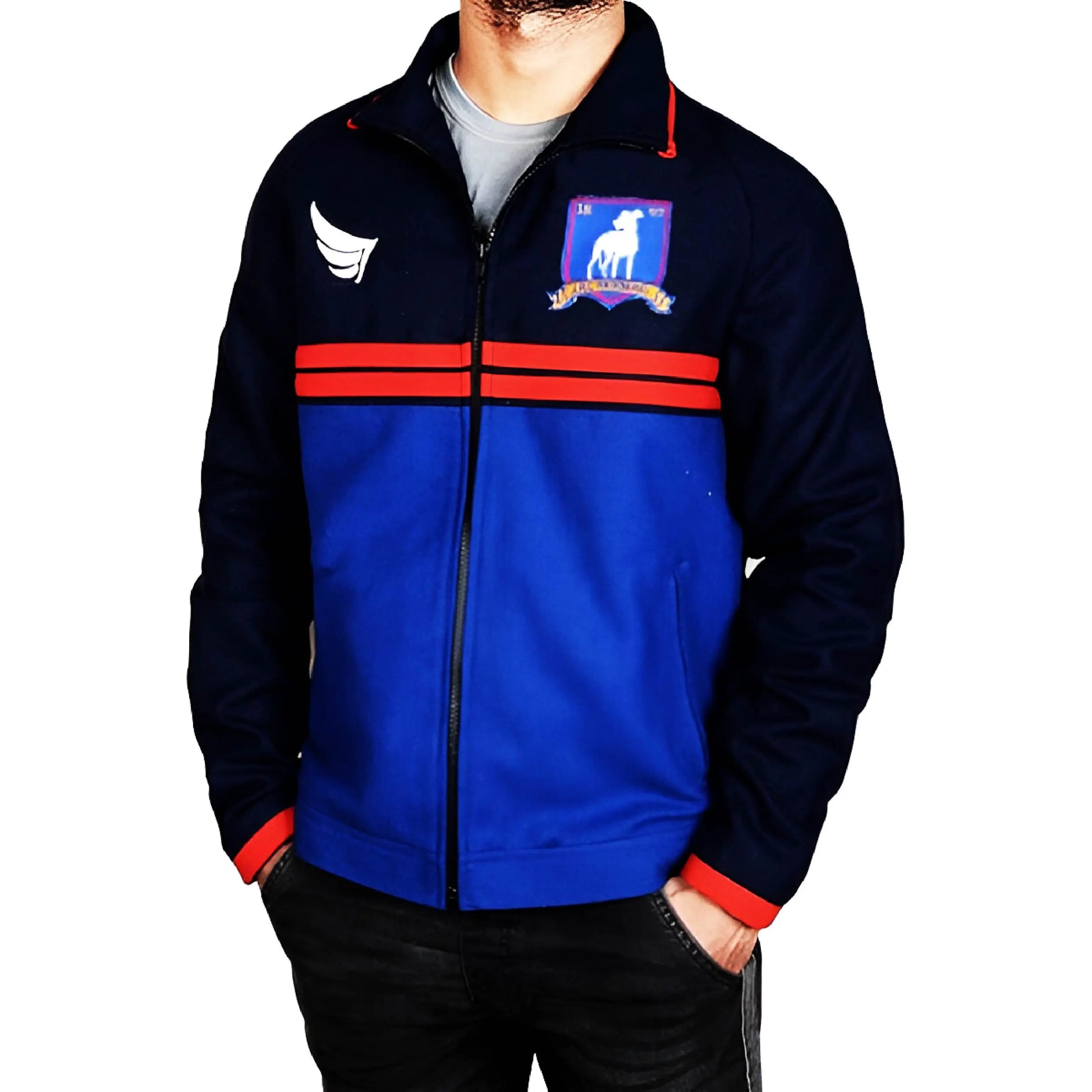 Men’s Ted Lasso Track Jacket – Jason Sudeikis Football Coach Costume The Jackeeta