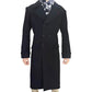 Men’s Black Wool Sherlock Holmes Coat with Cape – Vintage Victorian Detective The Jackeeta