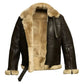 RAF B3 Shearling Aviator Bomber Jacket – Men’s Sheepskin Leather The Jackeeta