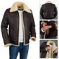 RAF B3 Shearling Aviator Bomber Jacket – Men’s Sheepskin Leather The Jackeeta
