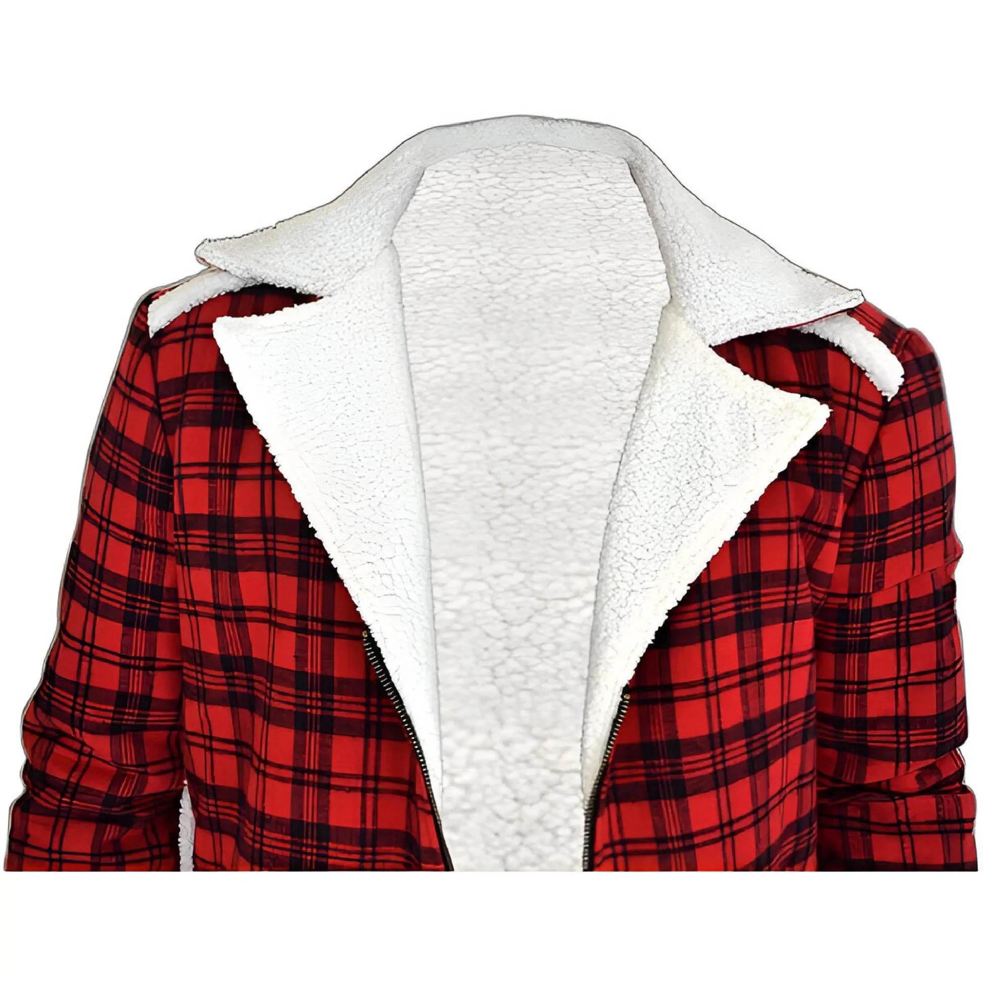 Ryan Reynolds Deadpool Red Shearling Jacket – South Beach Leather The Jackeeta